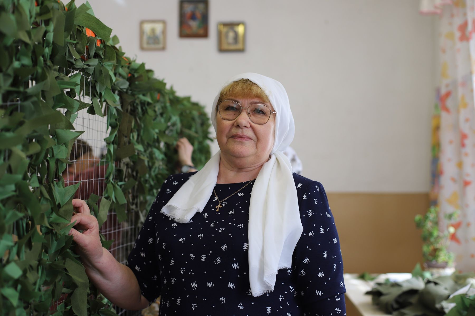 Любовь Мельниченко, прихожанка и волонтер движения "Вместе за СВОих"