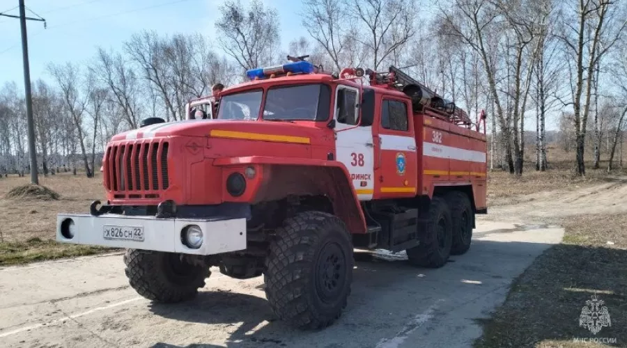 За сутки в Алтайском крае ликвидировали 95 пожаров