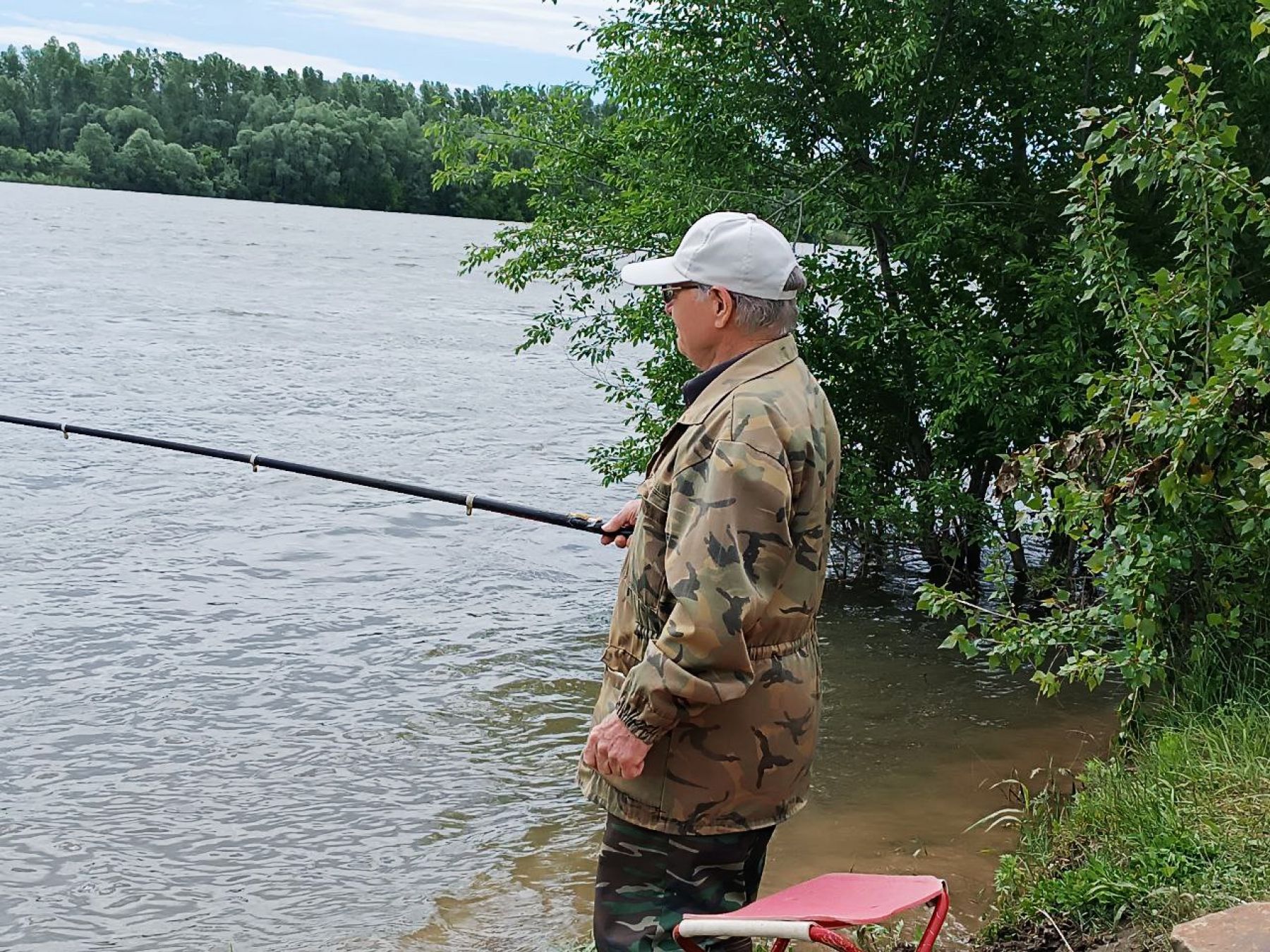 Виктор Пупков, 86-летний рыбак