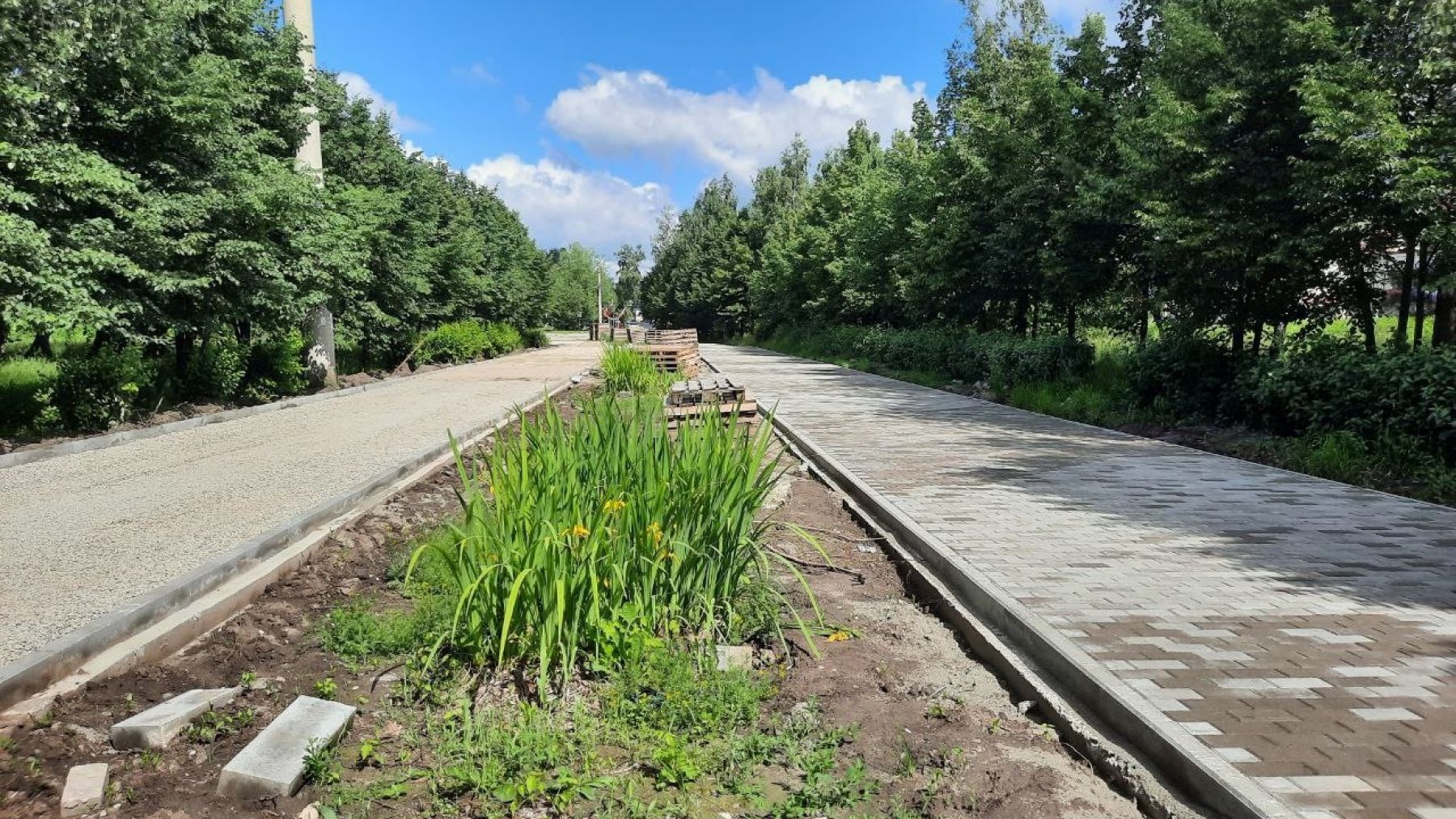 Ремонт парка Победы в Бийске