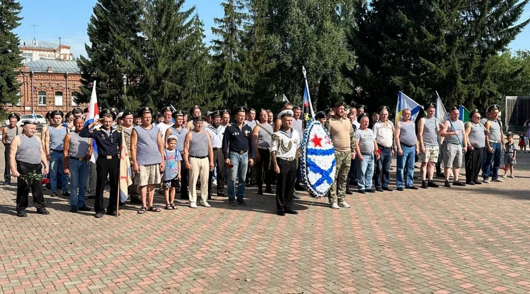 В Бийске состоялось мероприятие, посвященное празднованию Дня ВМФ России