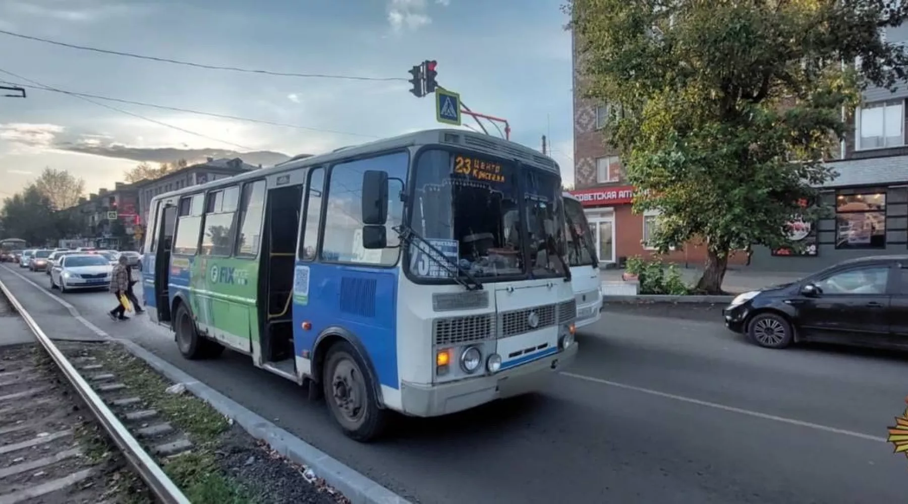 В Бийске водитель автобуса сбил 10-летнюю девочку на пешеходном переходе