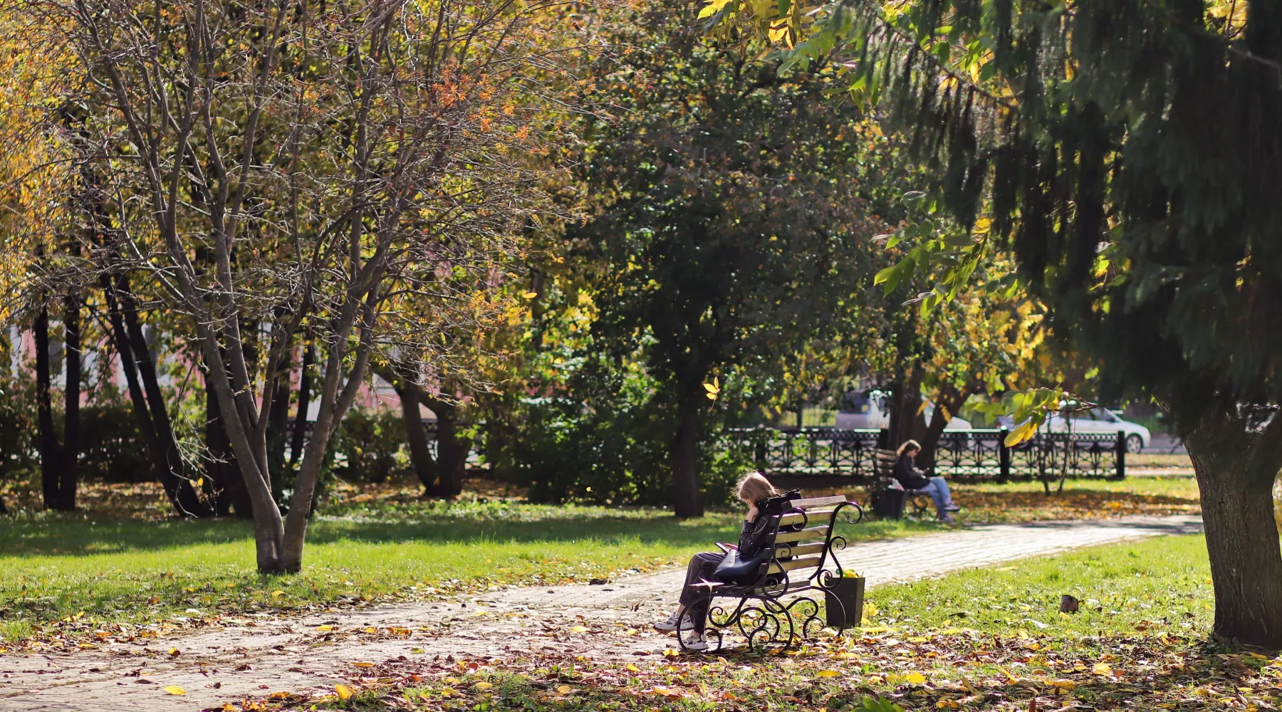 Осень. Люди. Город. 