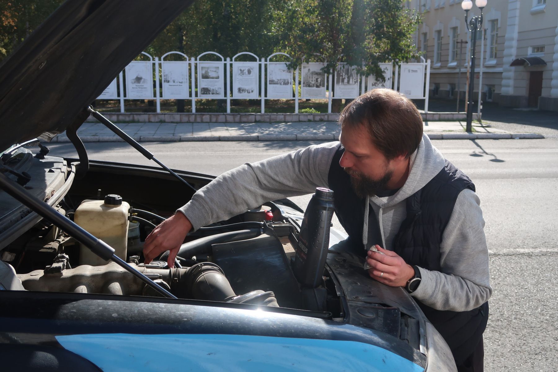 Автопутешественник из Москвы