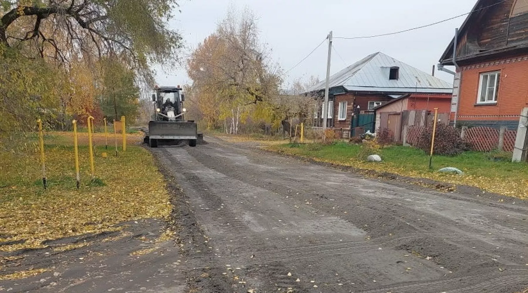 Грейдирование дорог в Бйиске