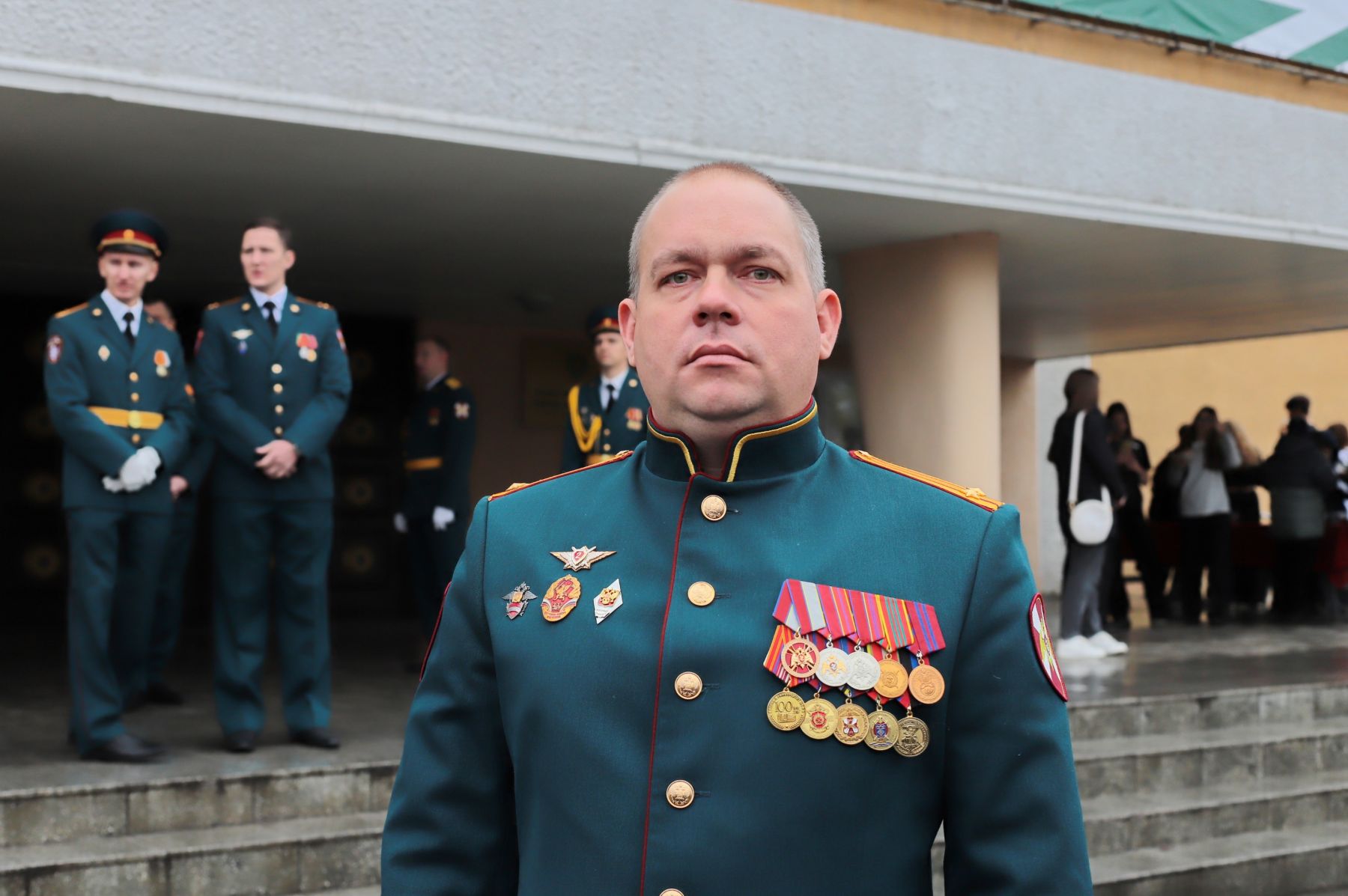 Сергей Ануфриев, подполковник, заместитель командира воинской части по военно-политической работе