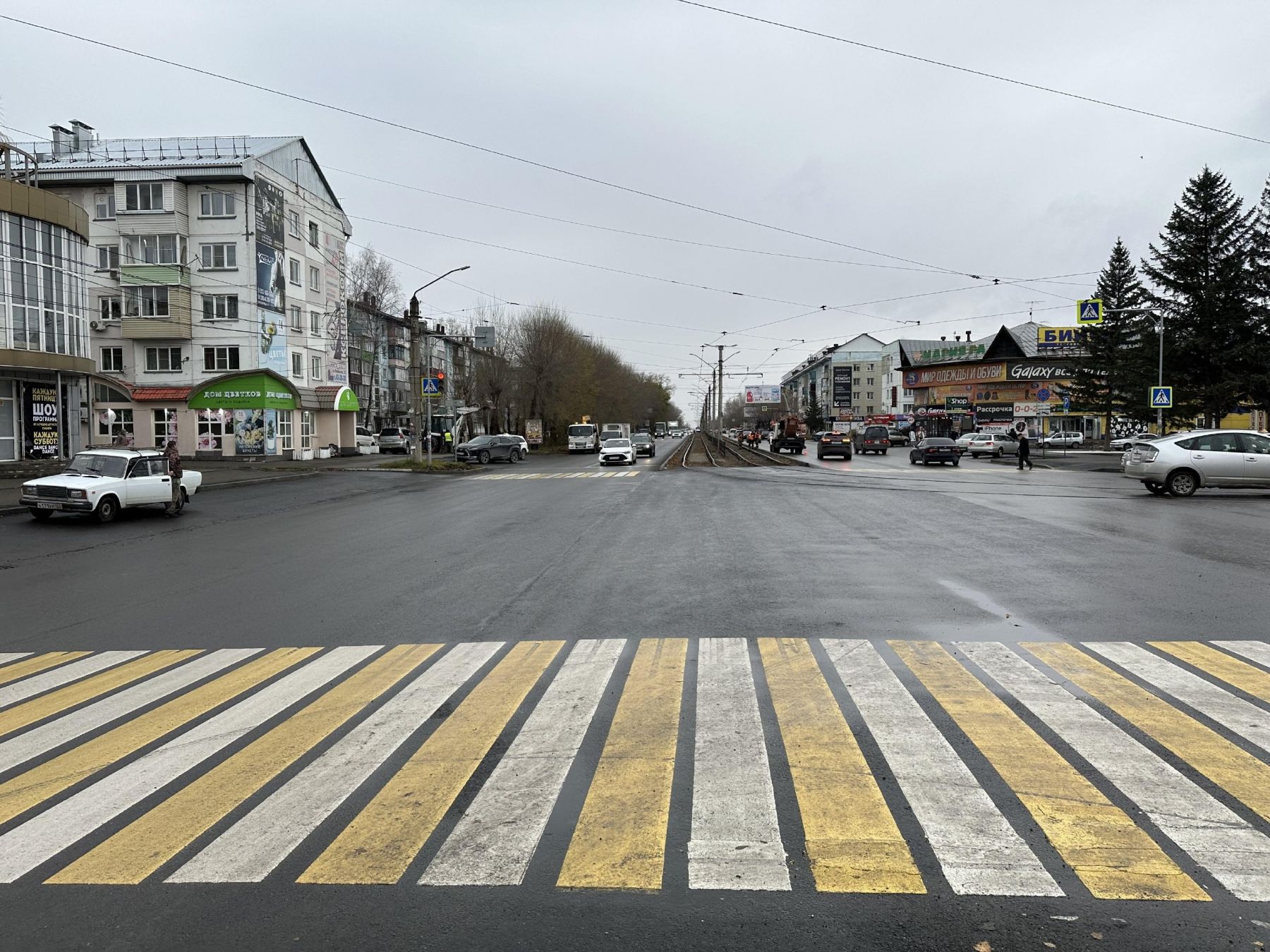 Ремонт дорог в Бийске в рамках национального проекта "Безопасные качественные дороги"