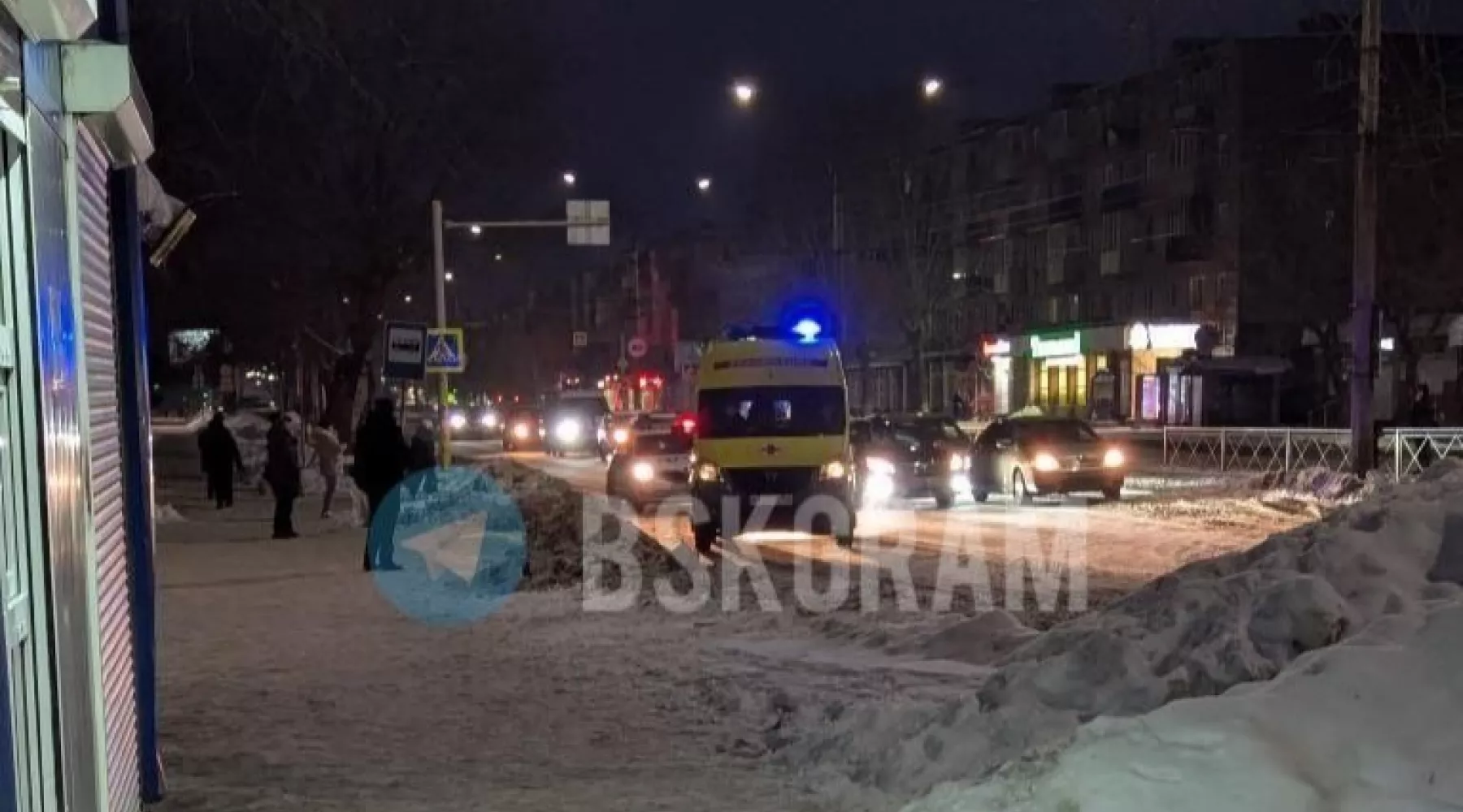 В Бийске сбили женщину на улице Васильева