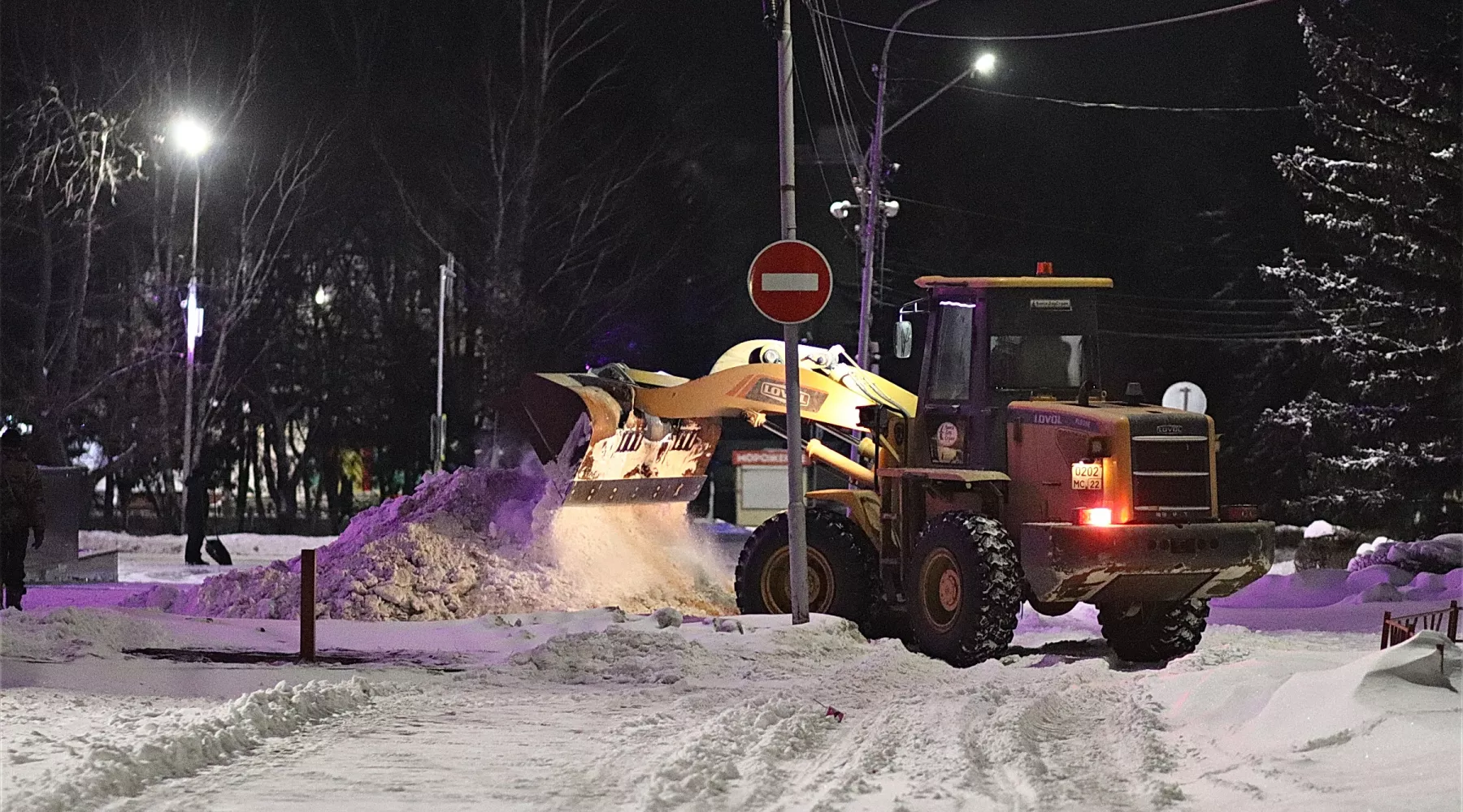 Что произошло в Бийске 28 декабря во время метели